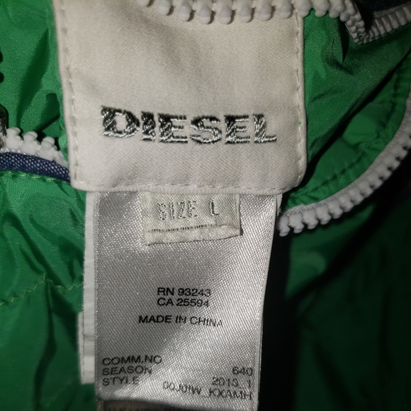 Boys Diesel reversible fall/spring jacket - Picture 5 of 6